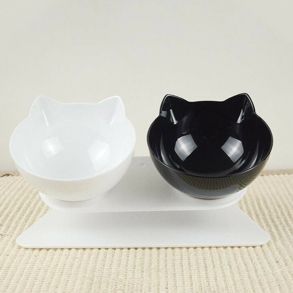 Portable Pet Feeding Two Bowl Multi-function Food Water Bowl Pet Supplies