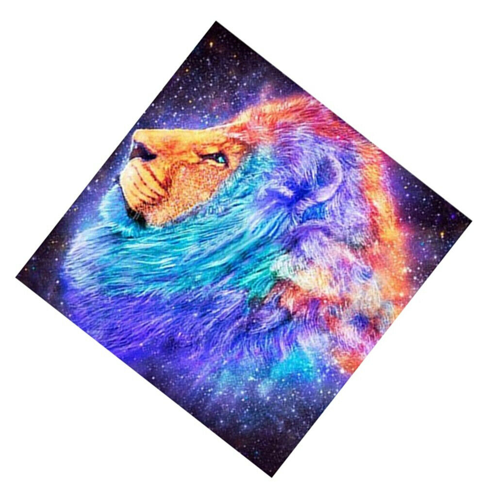 5D DIY Diamond Painting Animal Embroidery Art Craft For Home Decor Lion 1