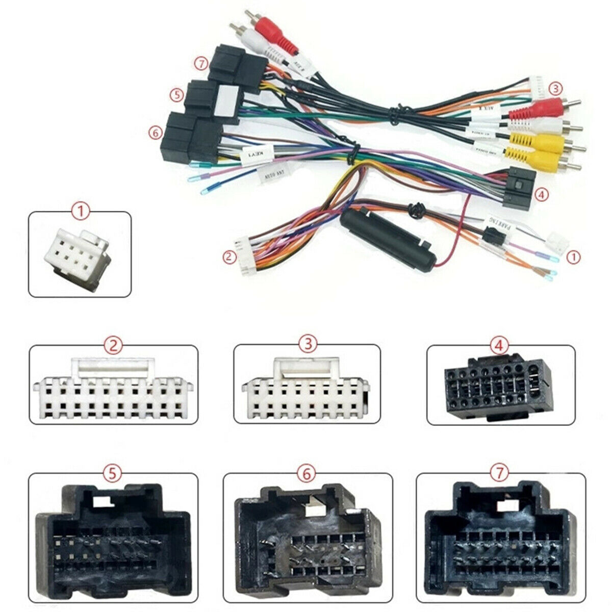 For Chevrolet Suburban 10th 07-14 Traverse 11-17 16PIN Wiring Harness Connector
