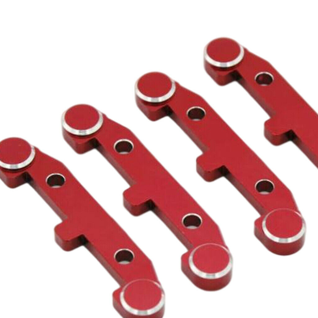 4Pack 1/10 Scale Metal Front Rear Arm for JLB Crawler Racing Monster Car DIY