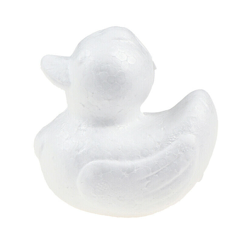 1pc Polystyrene Styrofoam Modeling duck White Foam DIY Craft