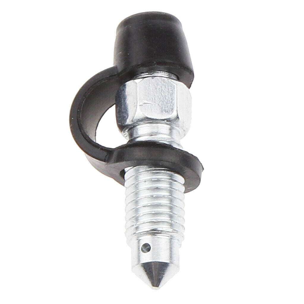 2 Pcs Brake Caliper M7 X 1mm Stainless Steel Bleed Screw Nipple for