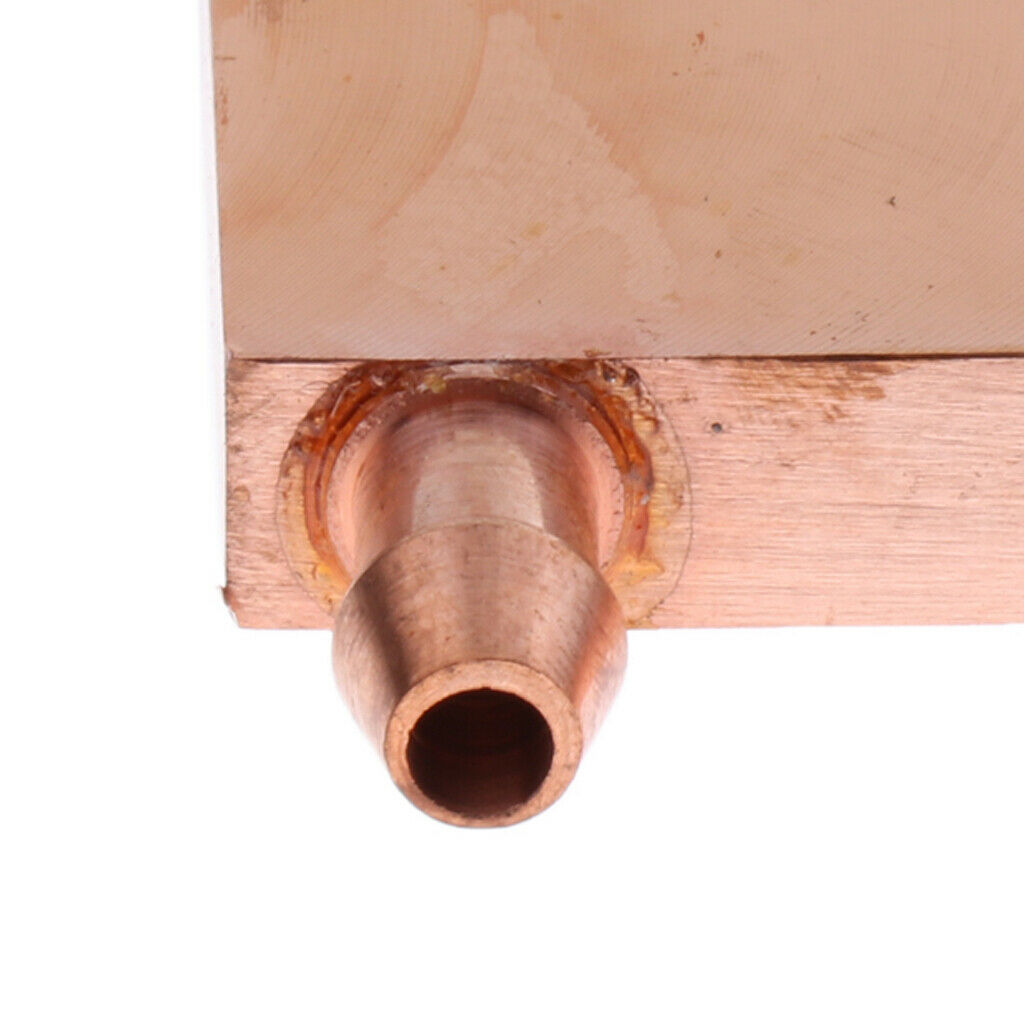 Copper Water Cooler Blocks CPU Liquid Radiator Heatsink 40x40mm TT4040A
