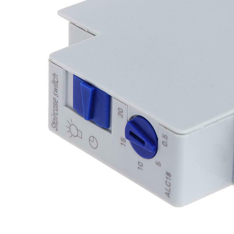 Durable 16A DIN Rail Staircase Electronic Relay Switch Corridor AF