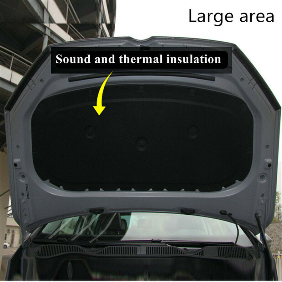 1M*1M*10mm Car Sound Control waterproof  Soundproof  insulation foam Mat suv KTW