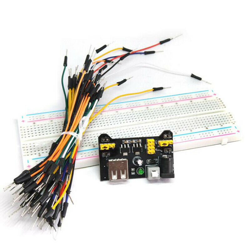 1set MB102 High-quality Breadboard Power Module 830 Points 65 Jumper WiresJ SJ
