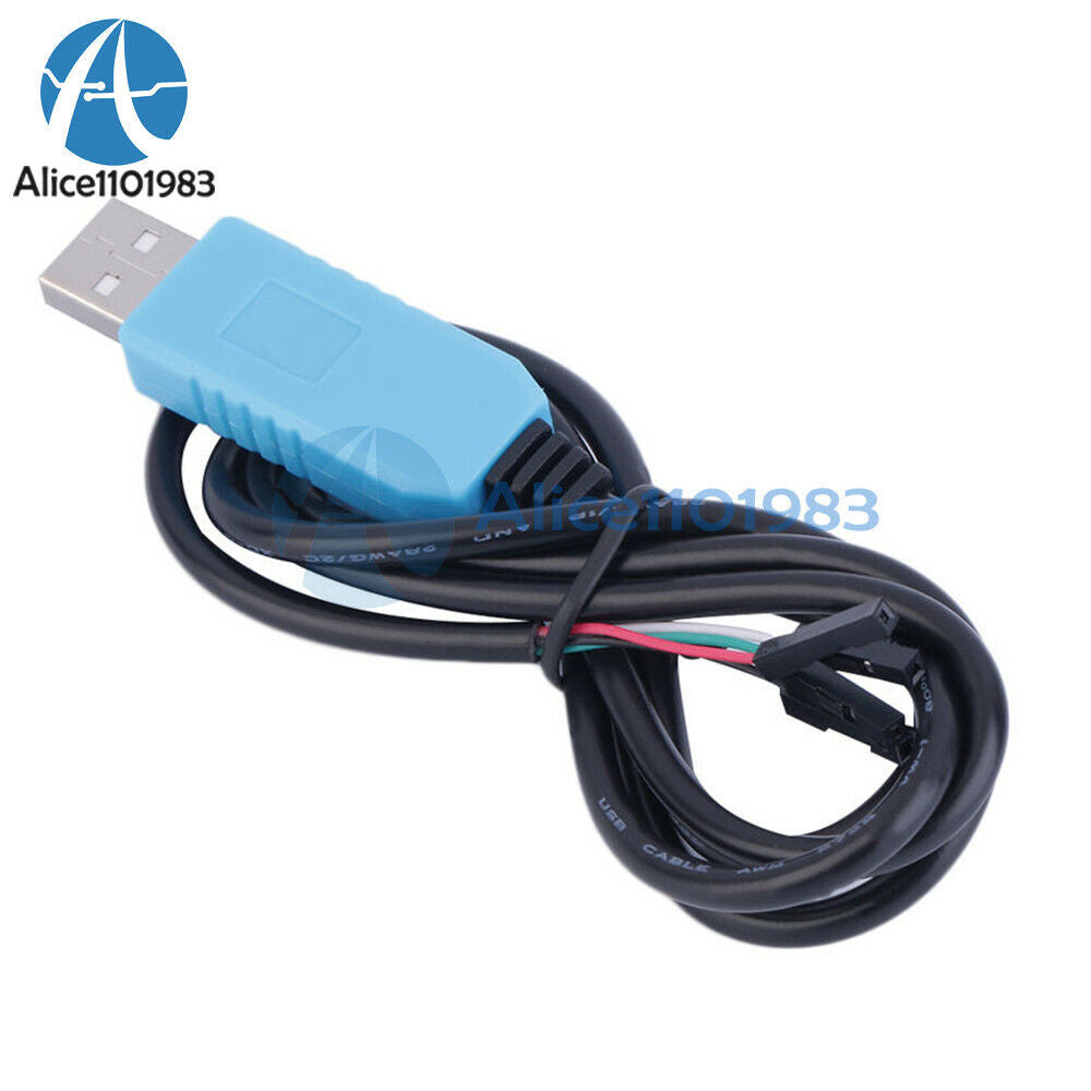 5PCS PL2303TA USB TTL to RS232 Converter Serial Cable Module win8 XP VISTA 7 8.1