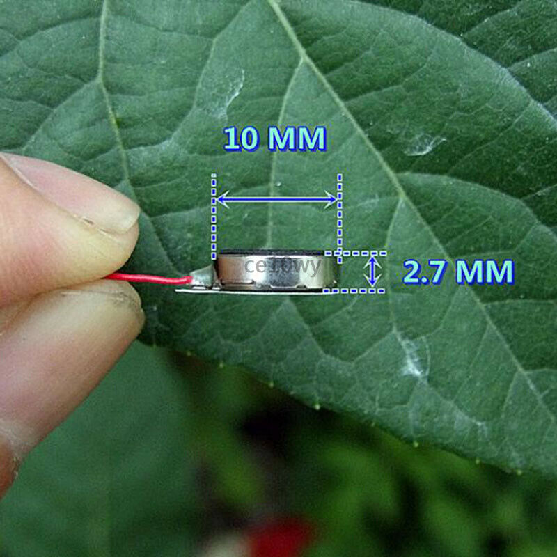 5x 1027 Vibration Motor DC 3V-5V Micro Electric Motor for Mobile Phone Pager