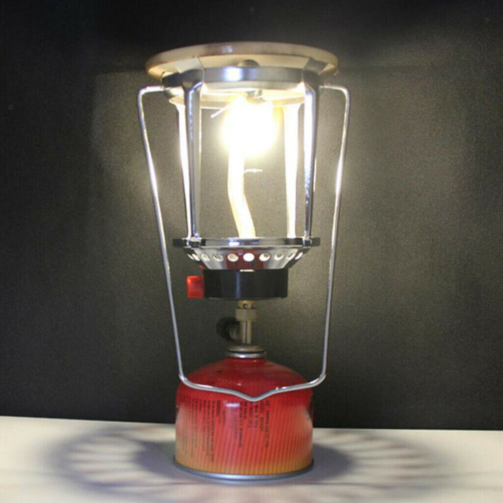 3 Pieces Camping Tent Clear Glass Shade Cylinder Lampshade Replacement M