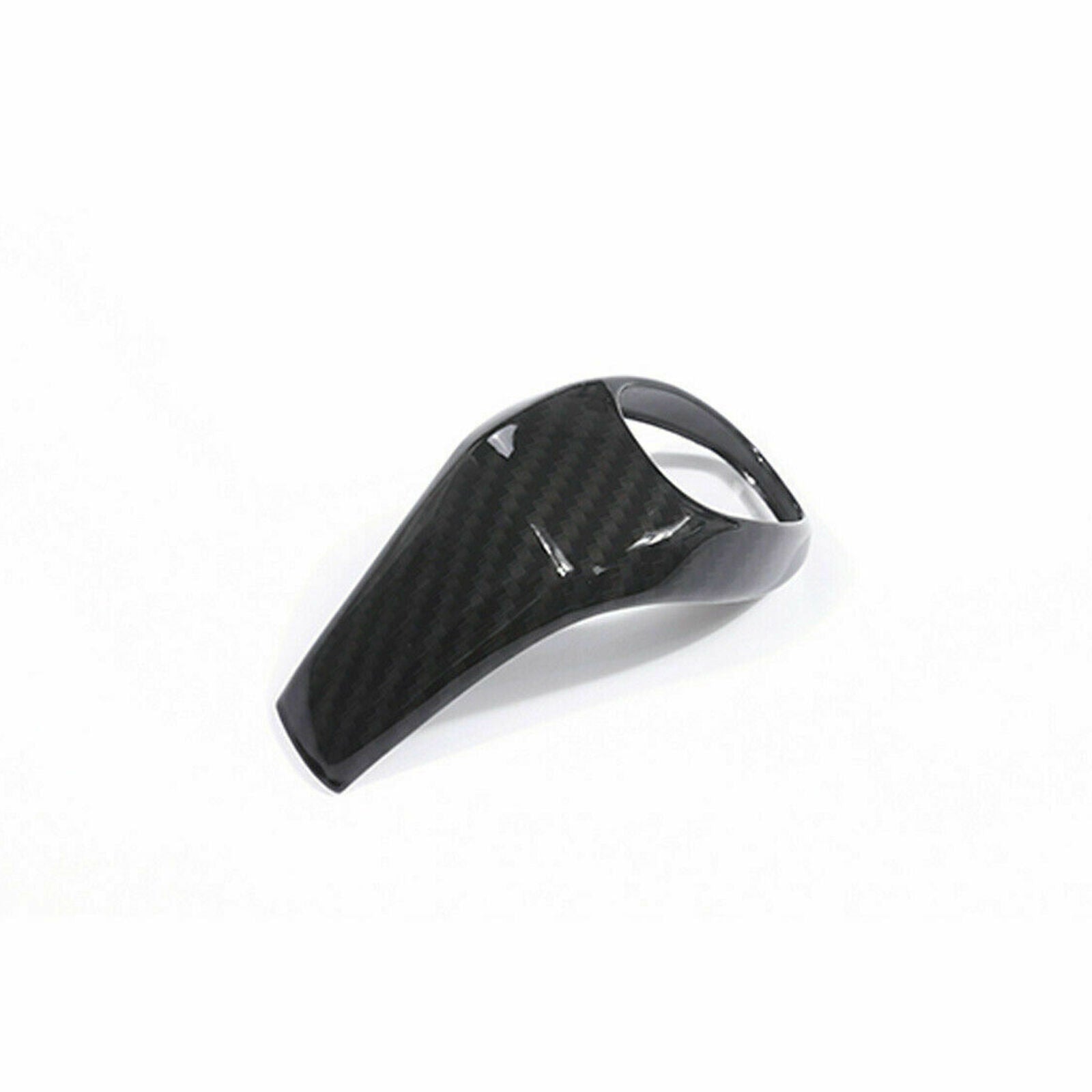 Carbon Fiber Style Gear Shift Head Knob Cover for BMW X1 F48 2016-2020