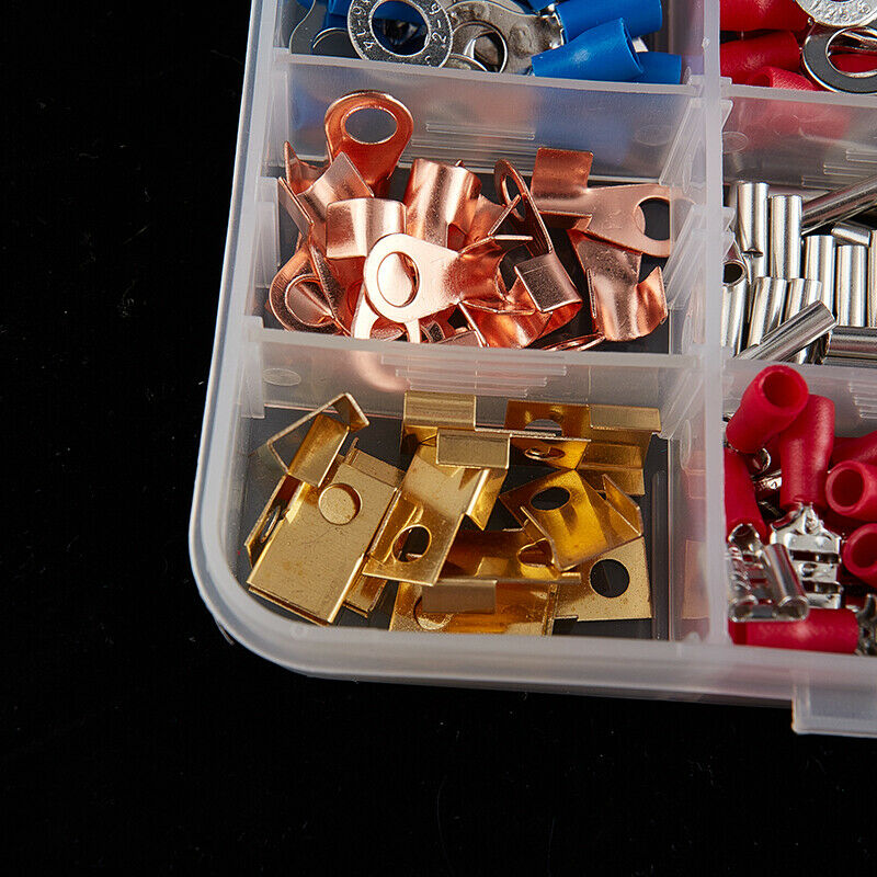 Terminal block 678pcs boxed Cold-pressed terminal block heat shrinkable tubeBDA