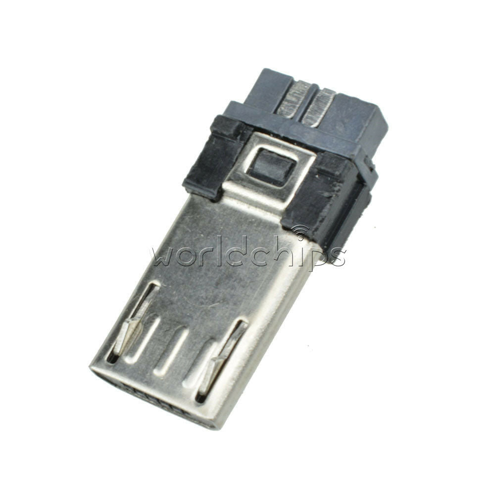 20Pcs Micro USB Type B Male 5Pin SMT Socket Jack Connectors Port PCB Board