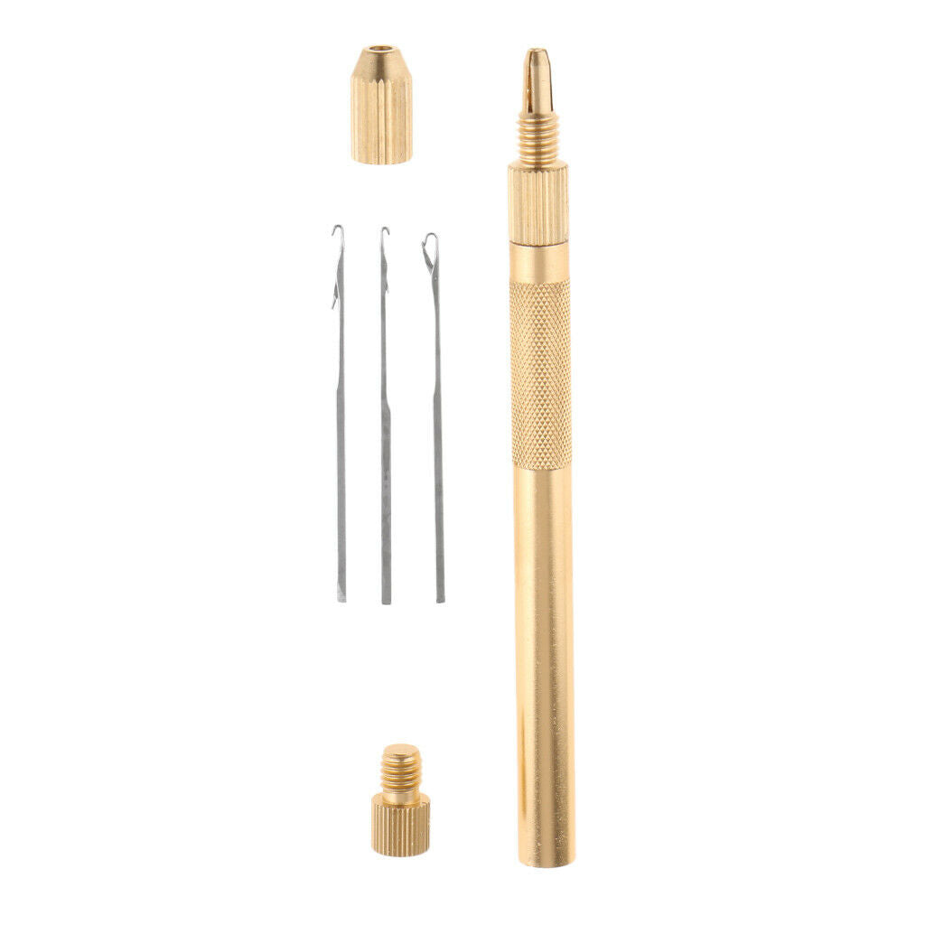 Sturdy Dreadlocks Weaving Bent Latch Hooks Locking Tool Kit for Ring DIY