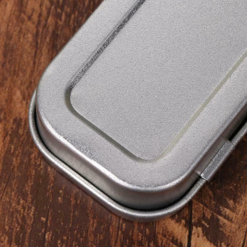 Portable Metal Lip Small Storage Box Case Organizer For Money Coin Candy Keys