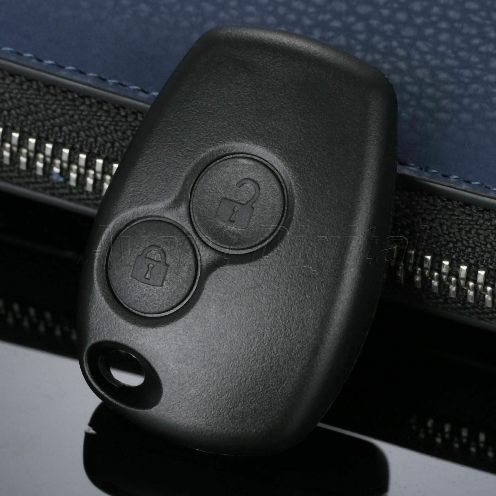 For Renault Megane Laguna clio 2 Button Key Shell Case Cover Fob Replacement