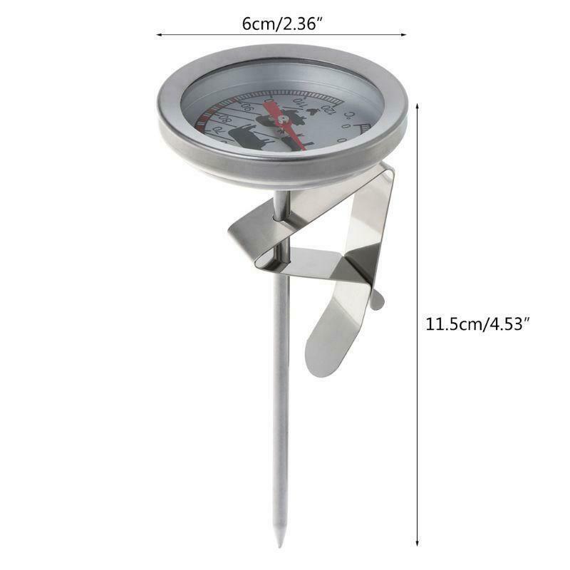 1Pcs Stainless steel BBQ Accessories Grill Meat Thermometer Dial Temperature