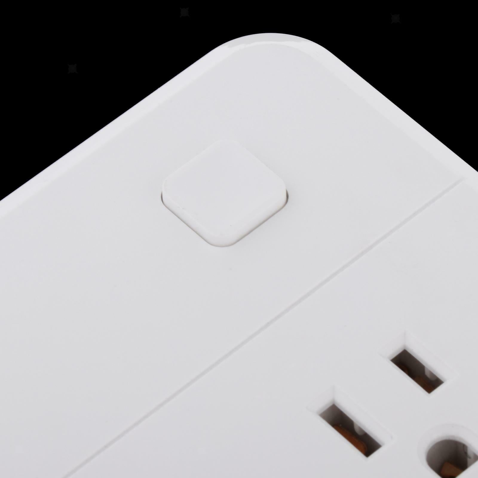 3 Outlet Plugs 3 USB Ports Power Strip Surge Protection Charging Station