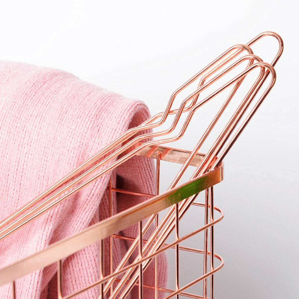 Strong Hanger Hook Metal Wire Clothes Coat Trouser T Shirt Holder Bar