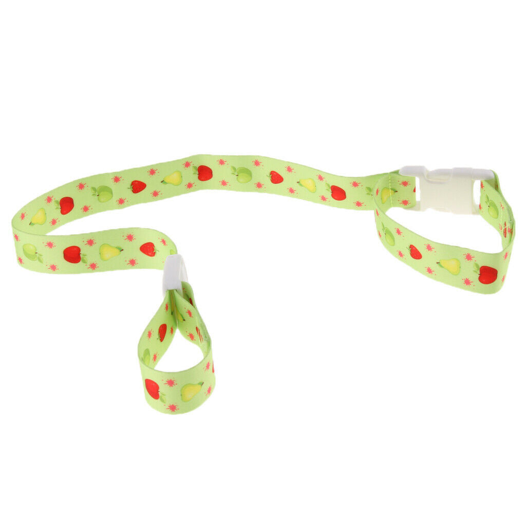 Baby Bottle Strap Holder Baby bottles fall prevention belt rope yellow