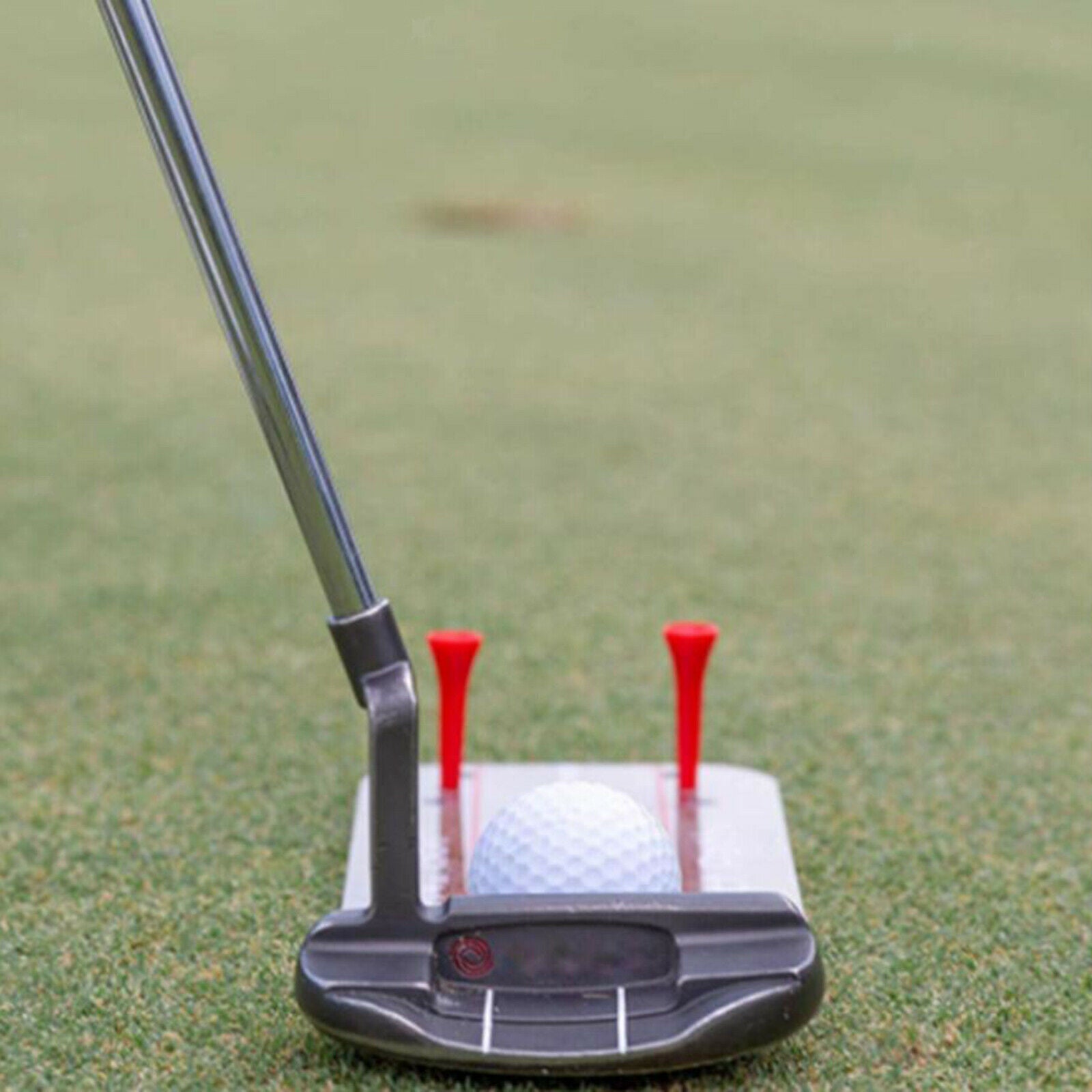 Portable Golf Putting Aid Alignment Swing Trainer Home Office Putting Tutor