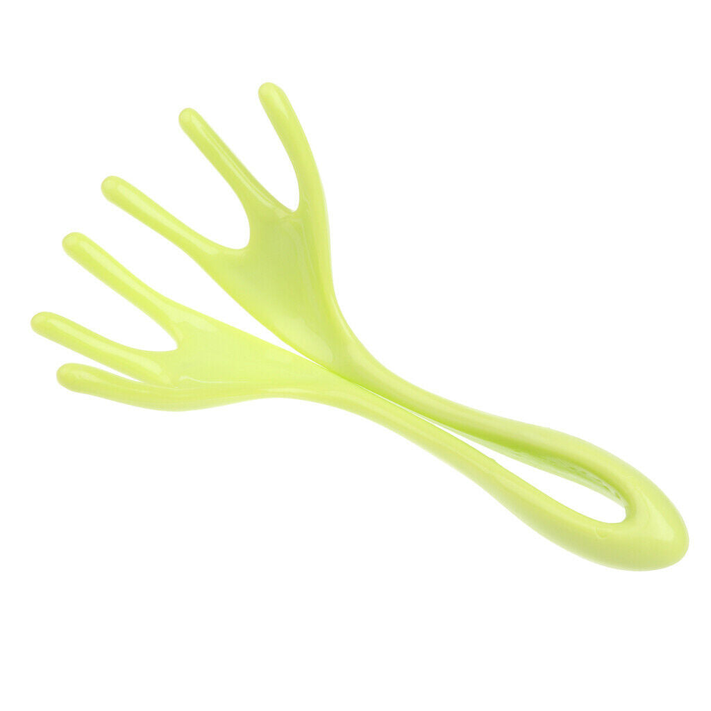 Plastic Hand Held Head Massager Scalp SPA Scratcher Relaxation