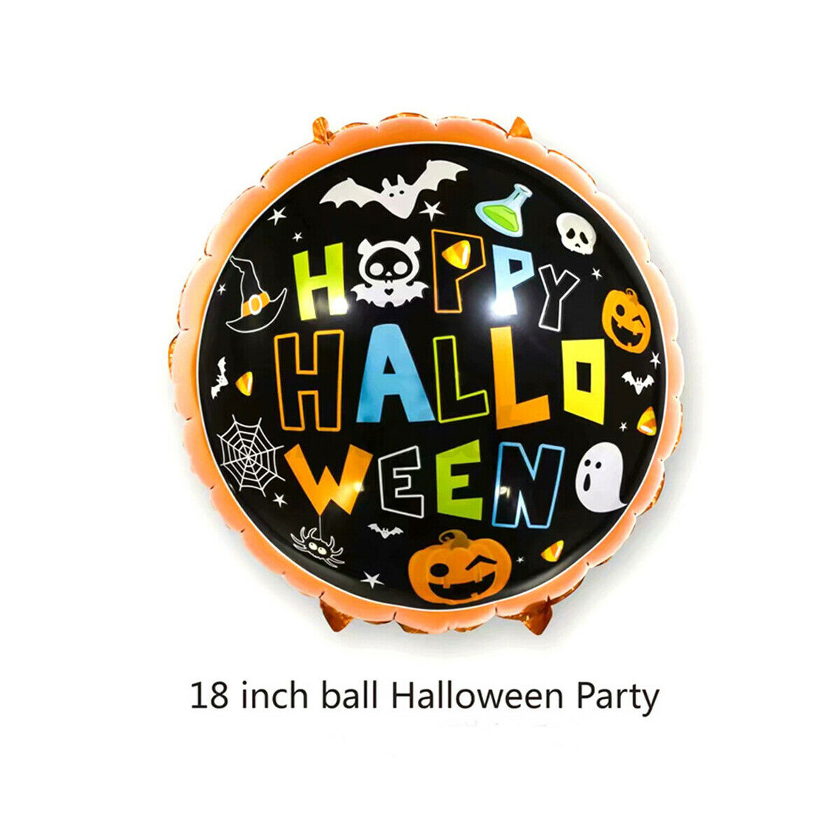 30PCS Set Festival Halloween Balloon Paper Flower Balls Banners Home Decoration