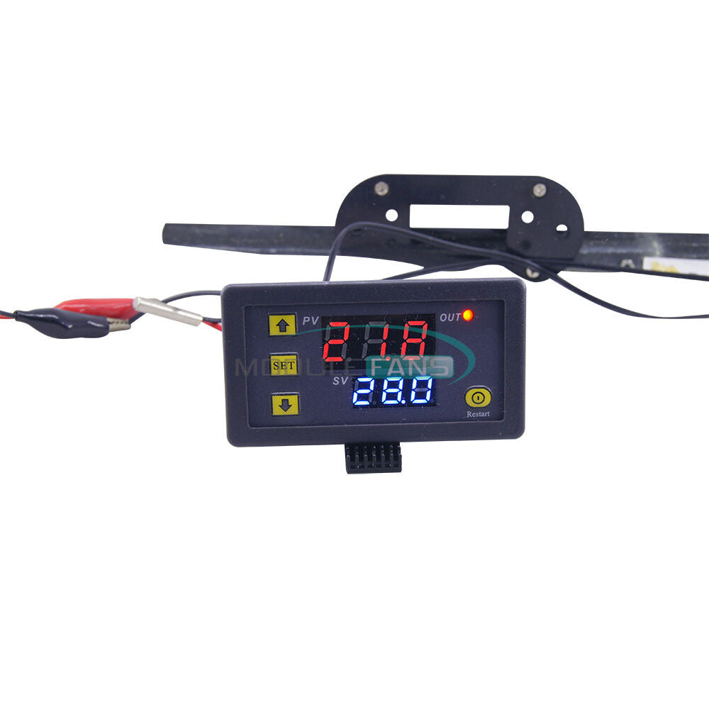 12V 20A W3230 LCD Digital Thermostat Temperature Controller Meter Regulator