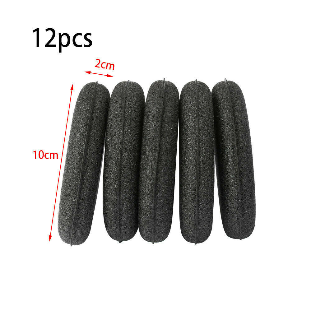 12Pcs High Density Car Waxing Polish Foam Sponge Detailing Applicator Pads Set