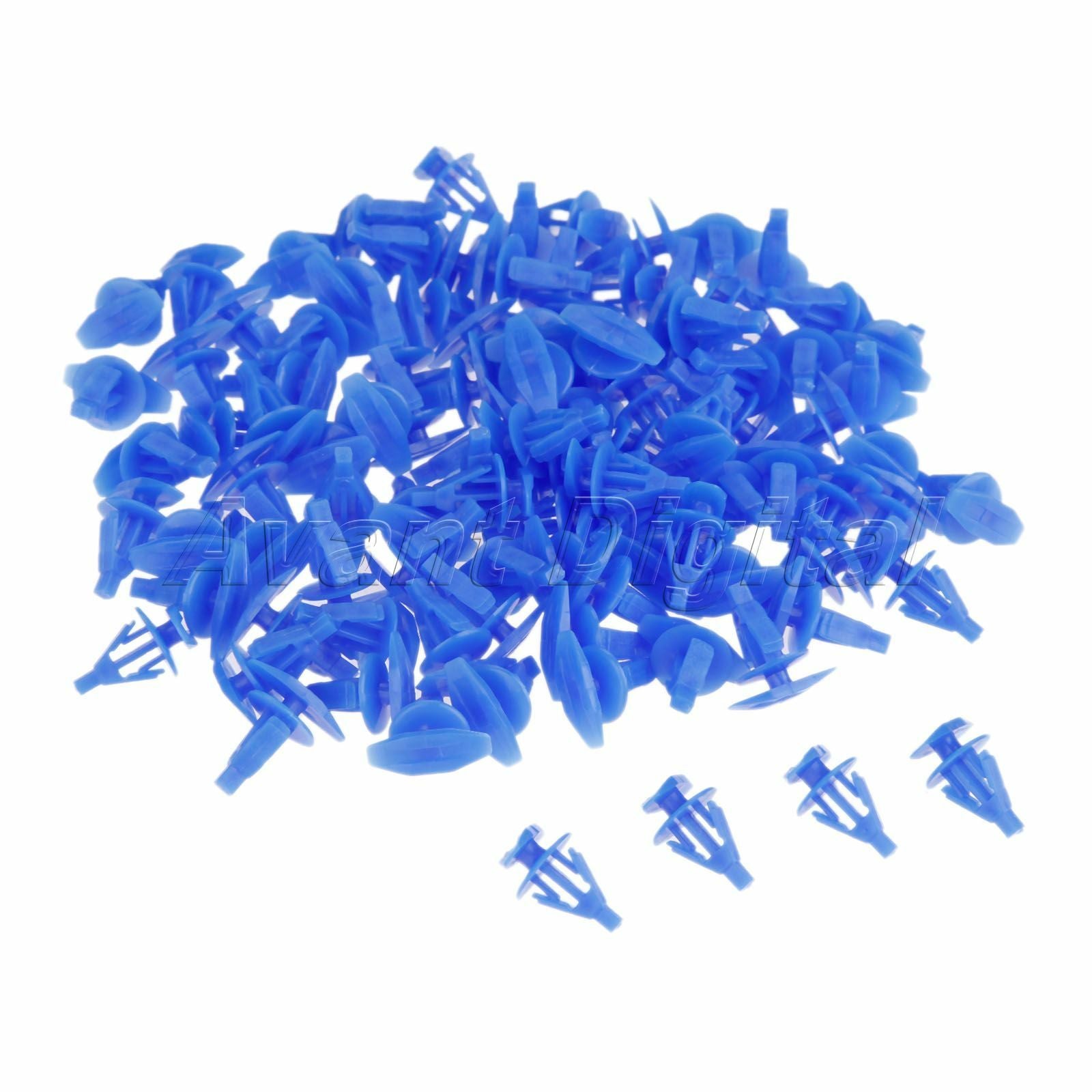 Fit For Auto Car Fasteners Retainer Clips for fit Hyundai Kia  Mazda 100pcs