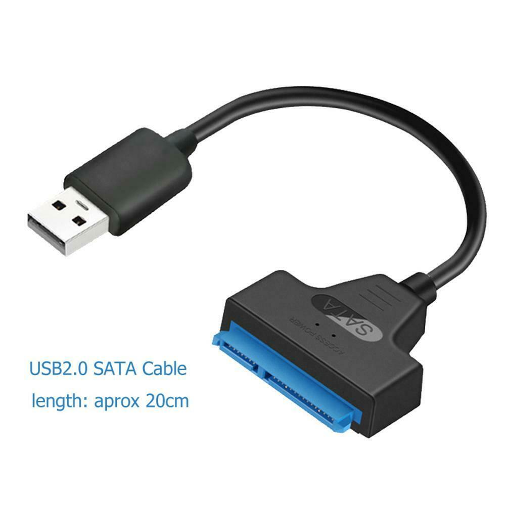 USB 3.0 To SATA 2.5" Laptop Hard Disk Drive SSD Adapter Converter 22 Pin 480Mbps
