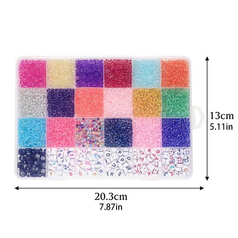 Alphabet Letter Acrylic Beading Spacer Beads for Jewelry Making DIY Bracelets