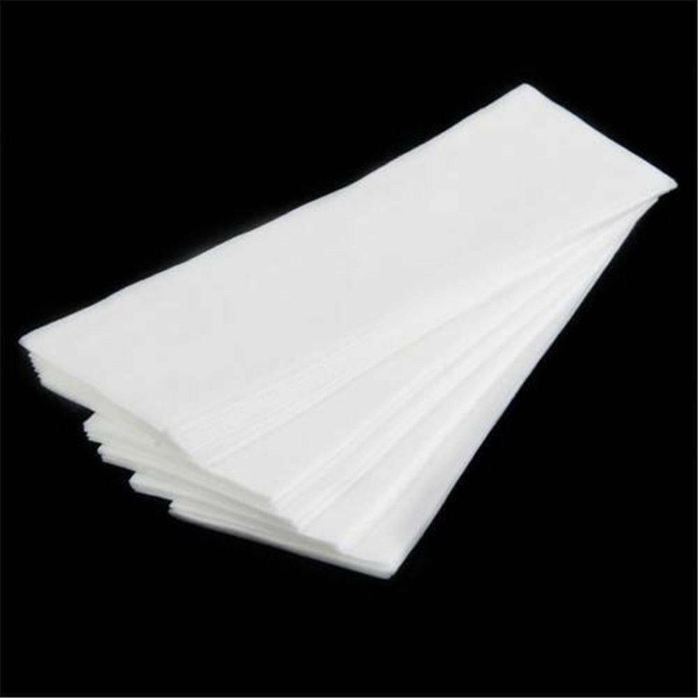 100 PCS Hair Removal Paper Depilatory Waxing Paper Strips Salon Spa Tool