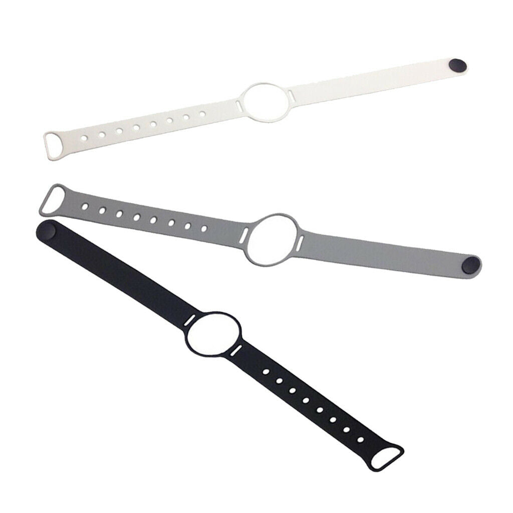 2Pcs TPE Watch Band Bracelet Wrist Strap Assembly for MISFIT SHINE 2 Smart Watch