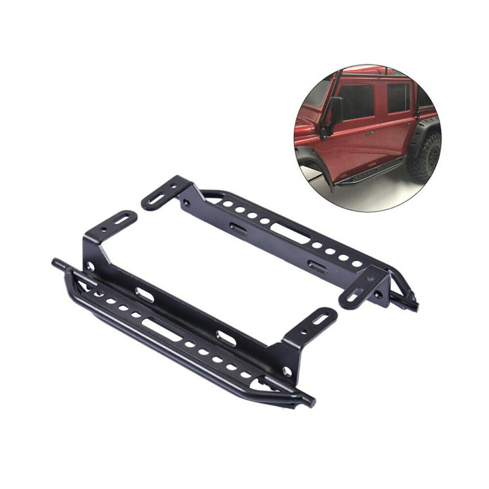 1 Pair Metal Pedal Side Foot Plate for 1/10 RC Traxxas TRX-4 Crawler