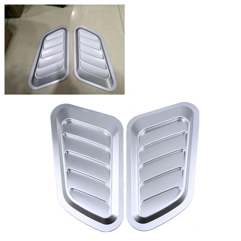 Autos Roof ABS plastic Decorative Air Flow Intake Hood Scoop Vent Bonnet Cover