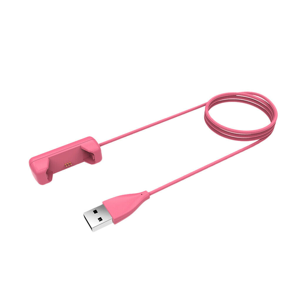 Replacement USB Charger for  Flex 2 Tracker Wristband Cable 1m Pink