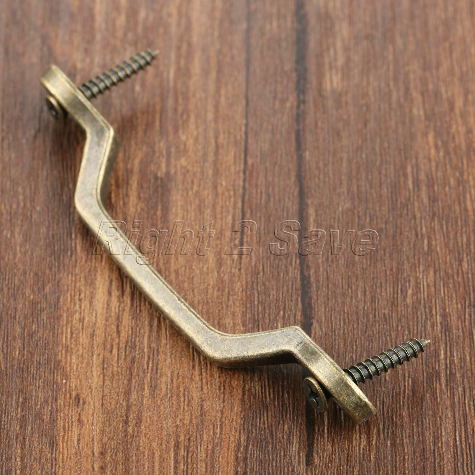 82mm Pitch Door Pull Handle Retro Bronze Furniture Cupboard Drawer Cabinet Knobs