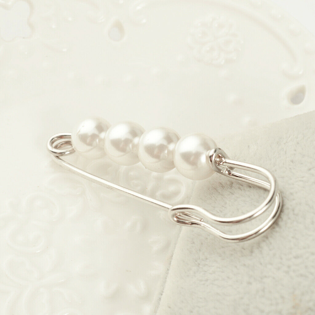2pcs Pin Clip Brooch Bohemian Decoration Jewelry for Dress