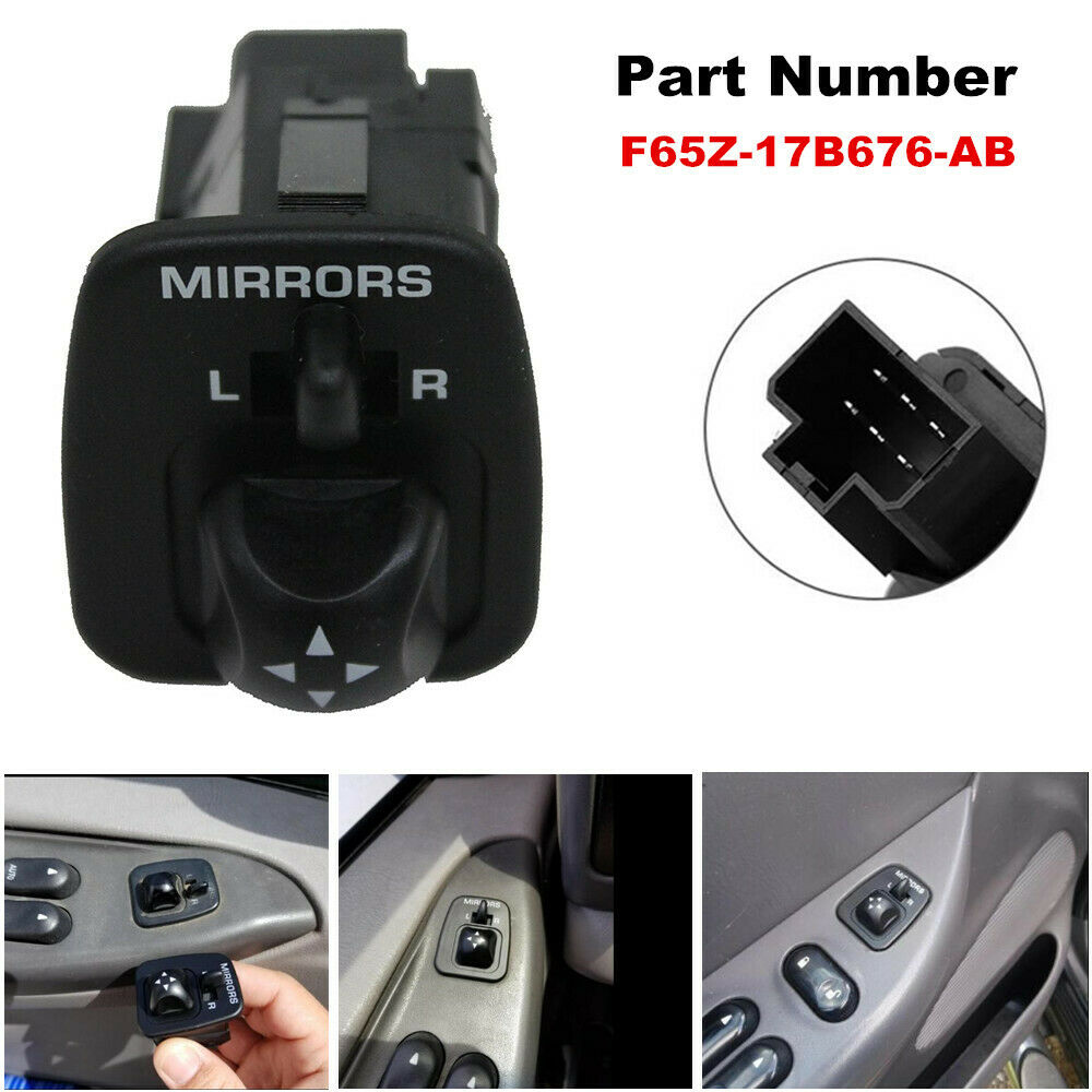 Door Mirror Switch 901-319 Fit Ford F-150 F-250 F-350 F450 Super Duty Excursiona