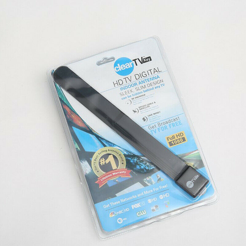 1pc Digital Aerial TV Stick Clear Smart TV Switch Antenna HDTV FREE TV Di.l8