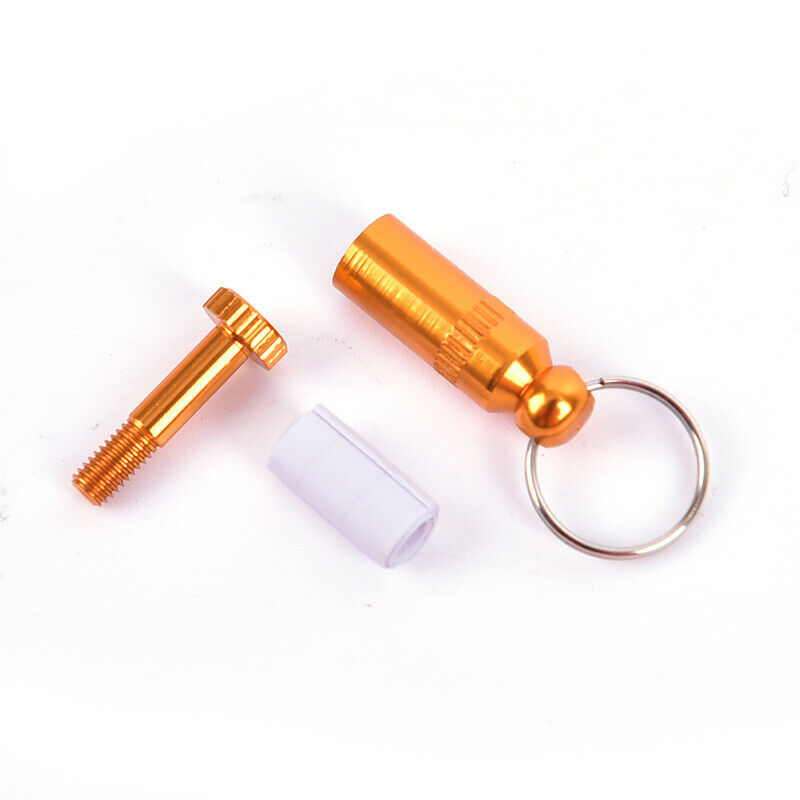 Pet Cat Anti-Lost Puppy ID Address Name Label Tag Barrel Tube Collar Lea.l8