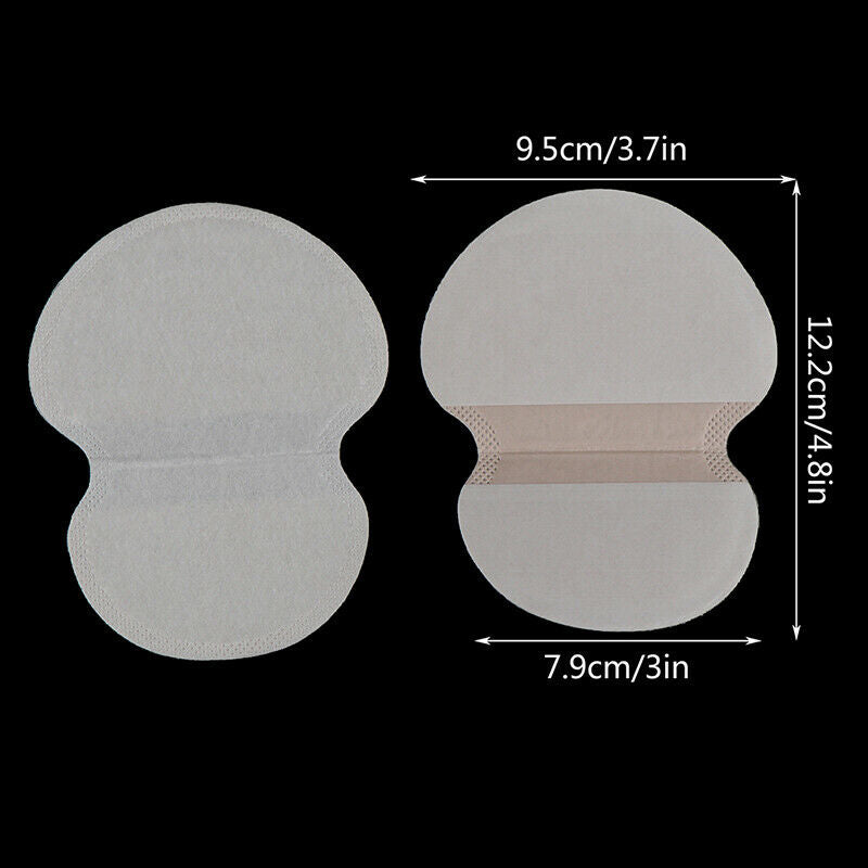 40Pcs Reusable Women Washable Underarm Armpit Anti Sweat Pads Perfume~AUJCAUDFA