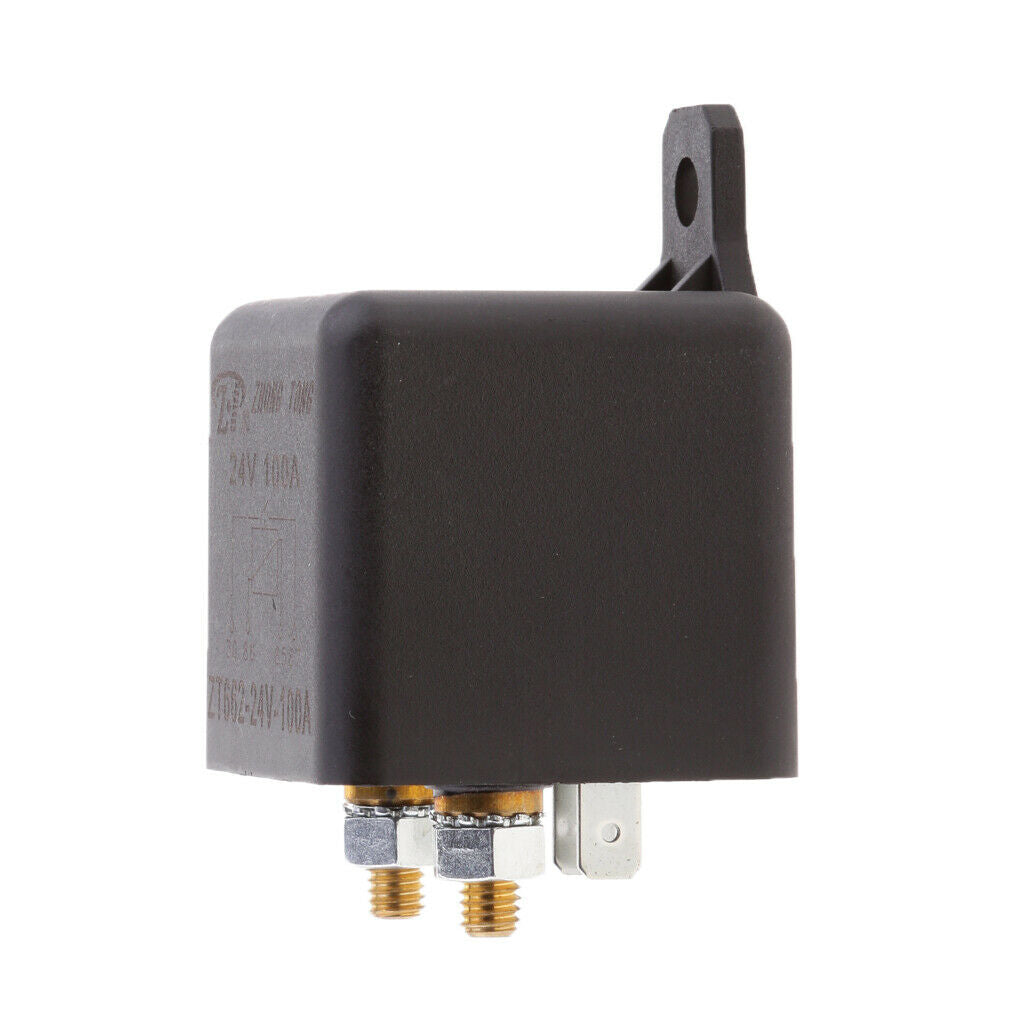 Heavy High Current 4-Pins DC 24V 100A Relay Switch for Car Truck Motorcycle