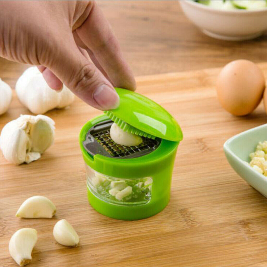 Manual Garlic Press Ginger Onion Crusher Mincer Squeezer Easy to Clean