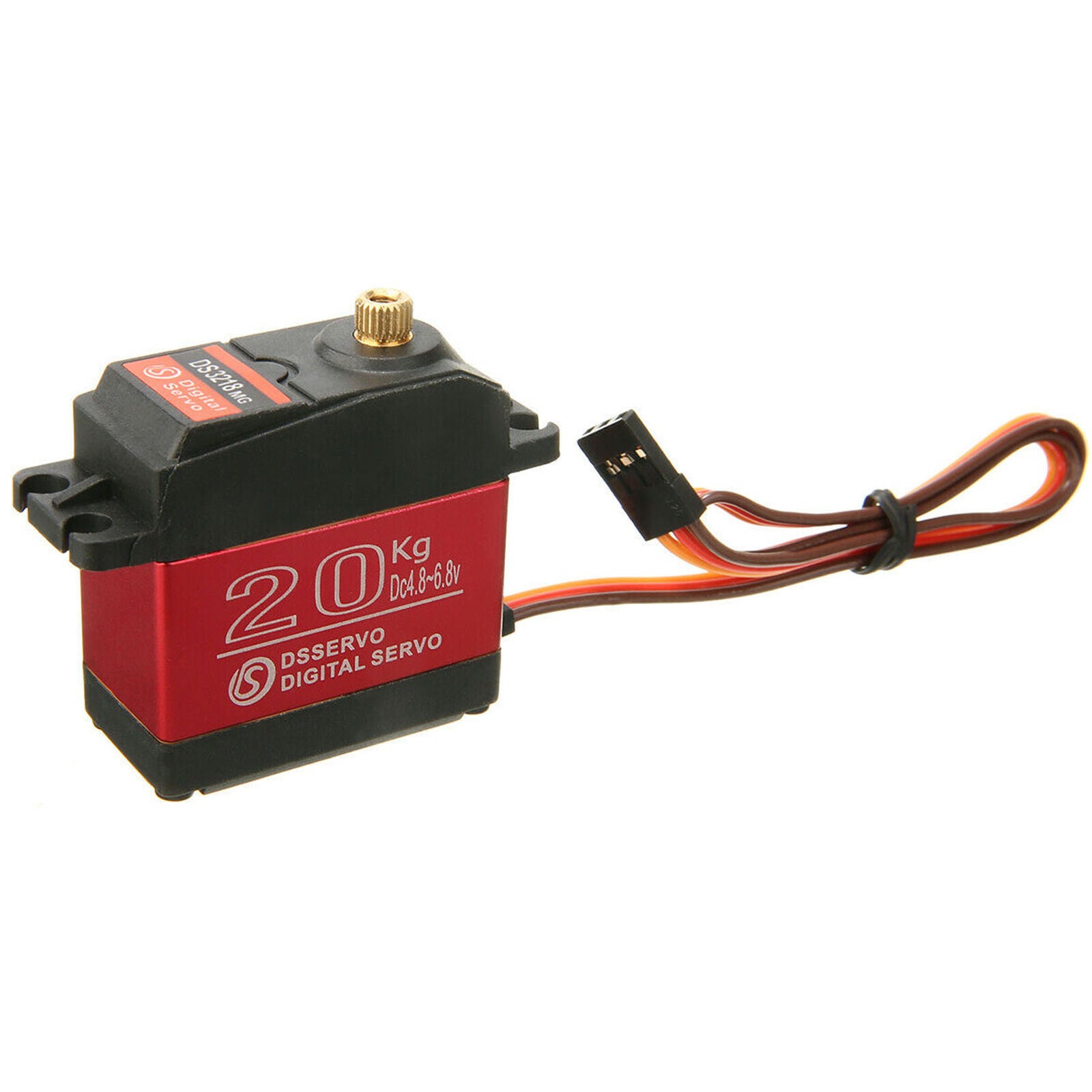 Waterproof DS3218MG Digital Servo Metal Gear 20KG Torque for RC Car Robot
