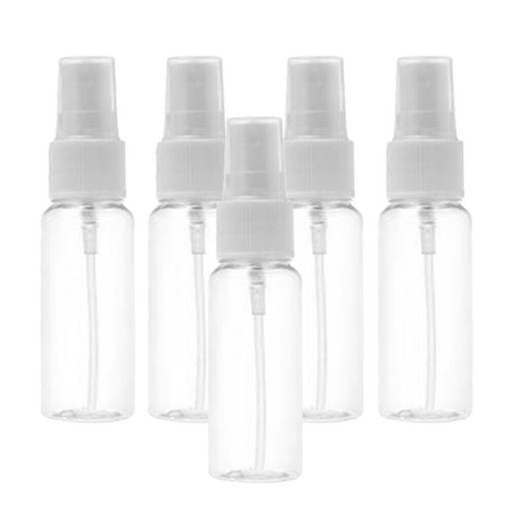 30 Pieces Clear Empty Bottle Cosmetic Atomizer Bottles Pump Reusable Travel