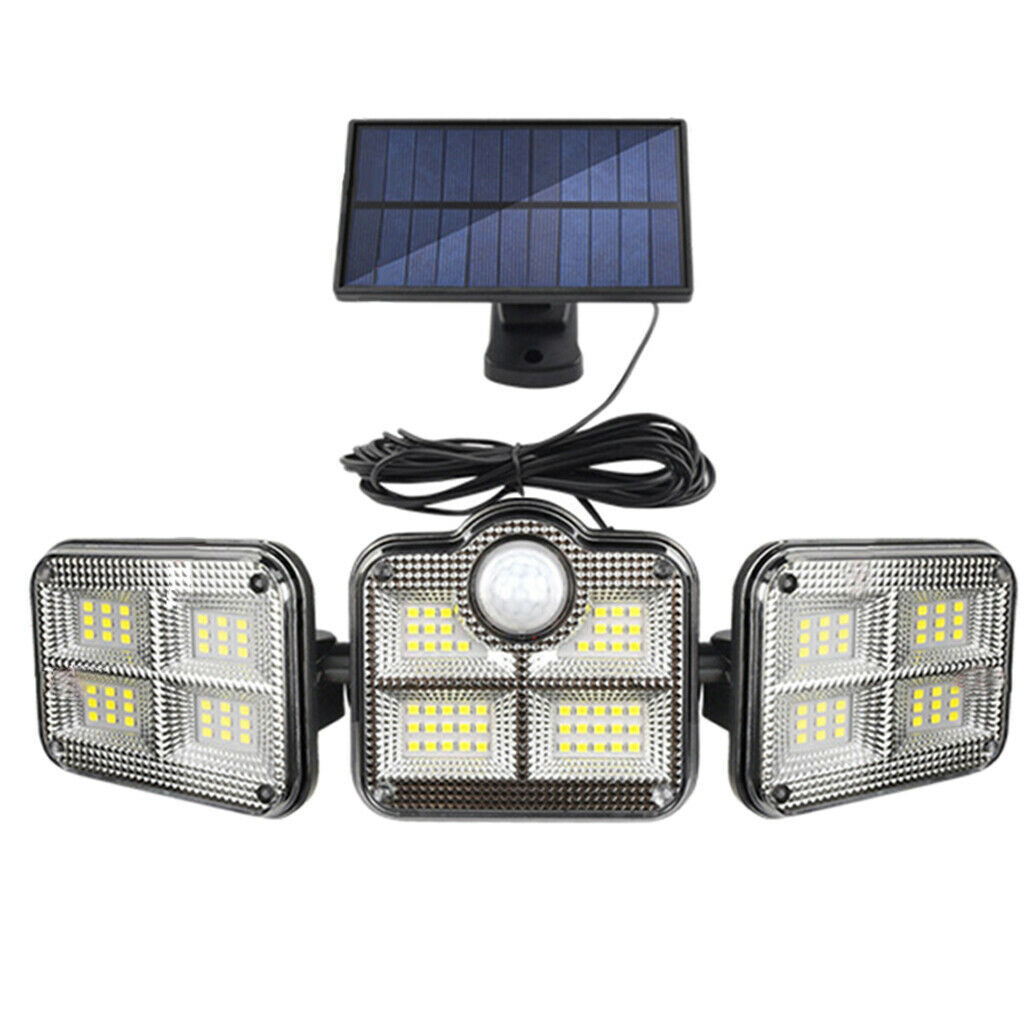 LED Solar Light Street Lamp Motion Sensor Remote Control Outdoor Garden Yard