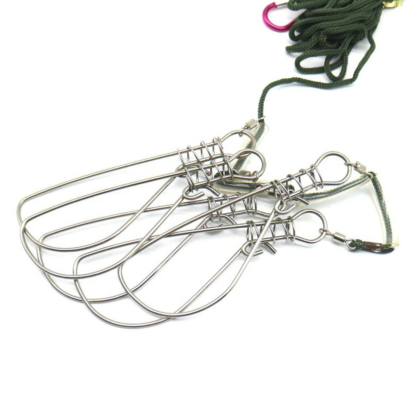 Stainless Steel Live Fish Lock Large Fish Lock 5 Metal Snaps Available Large