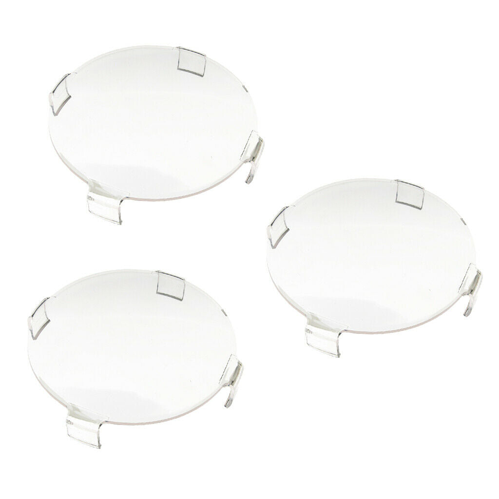 3pcs HID Xenon Driving Lights Lens Spot Work Lens 7inch* Work Lamp Cover