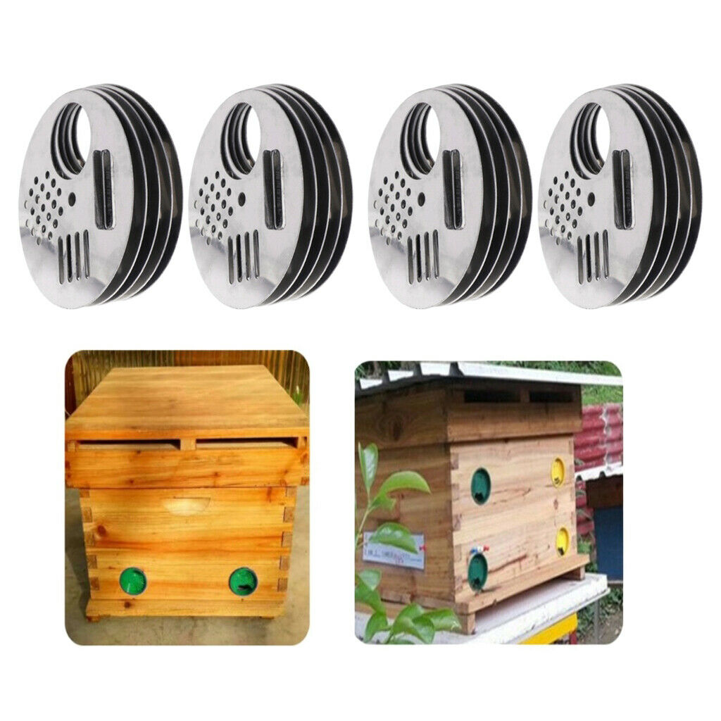 20pcs Anti-escape Bee Hive Entrance Beekeeping Equipment Bee Nest Door Vent
